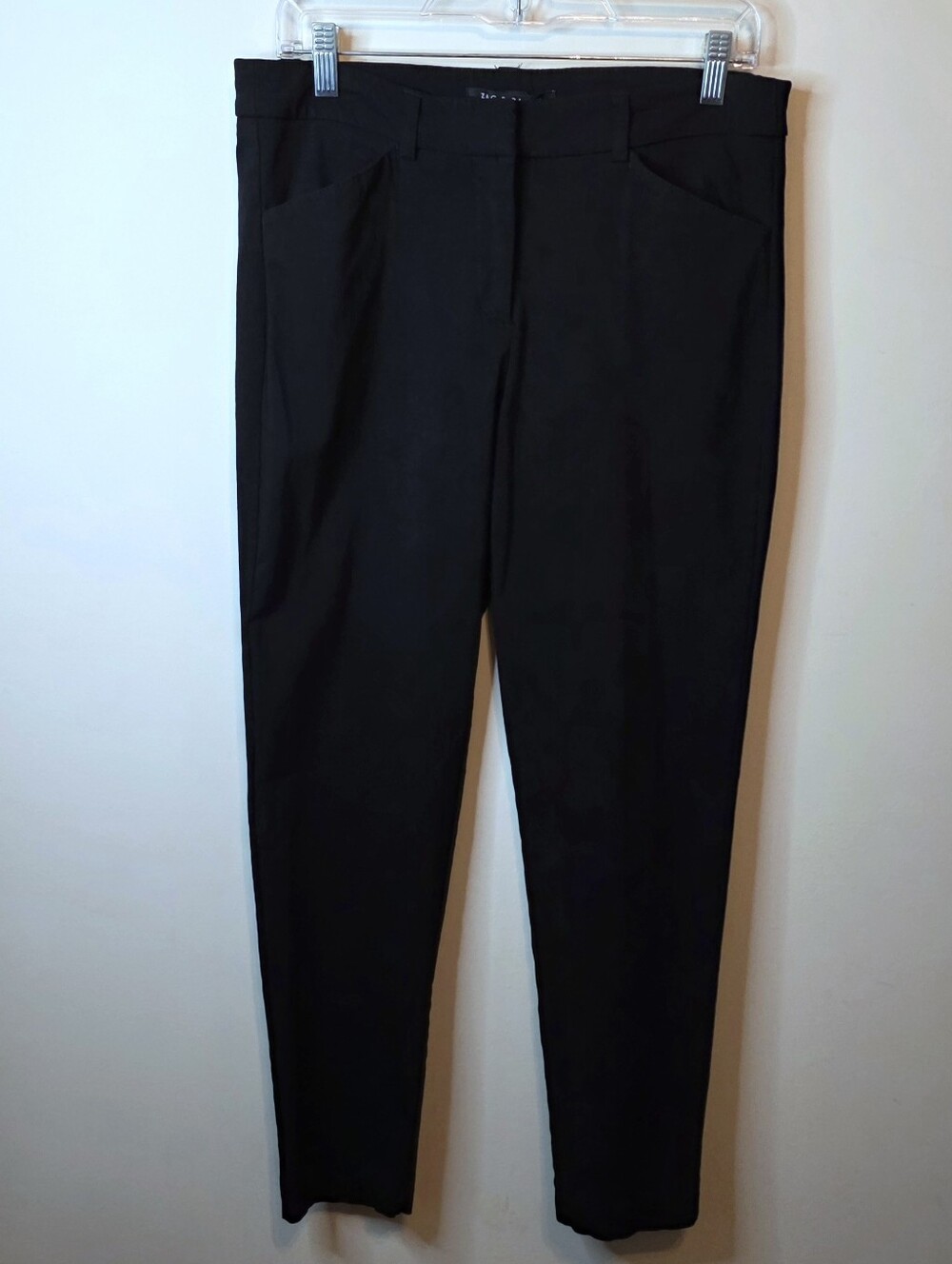 Zac & Rachel Black Ankle Dress Pants Size 10